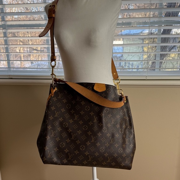 Louis Vuitton Graceful MM Shoulder Bag Monogram Canvas - Picture 3 of 14